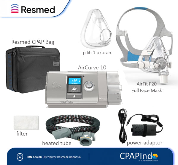Resmed AirCurve 10 VAuto + RESMED Mask