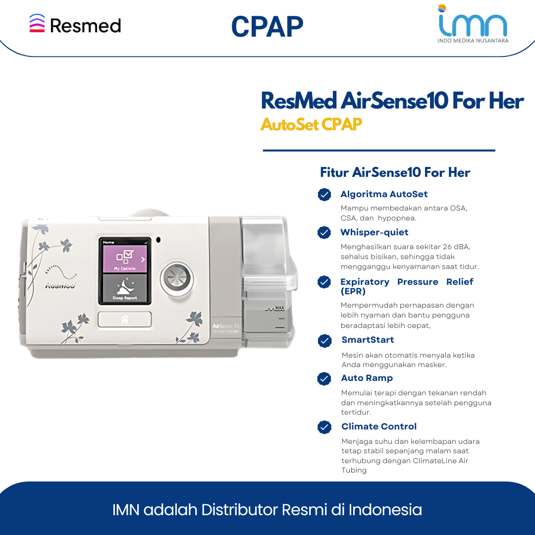 Resmed AirSense10 AutoSet FOR HER (Australia)