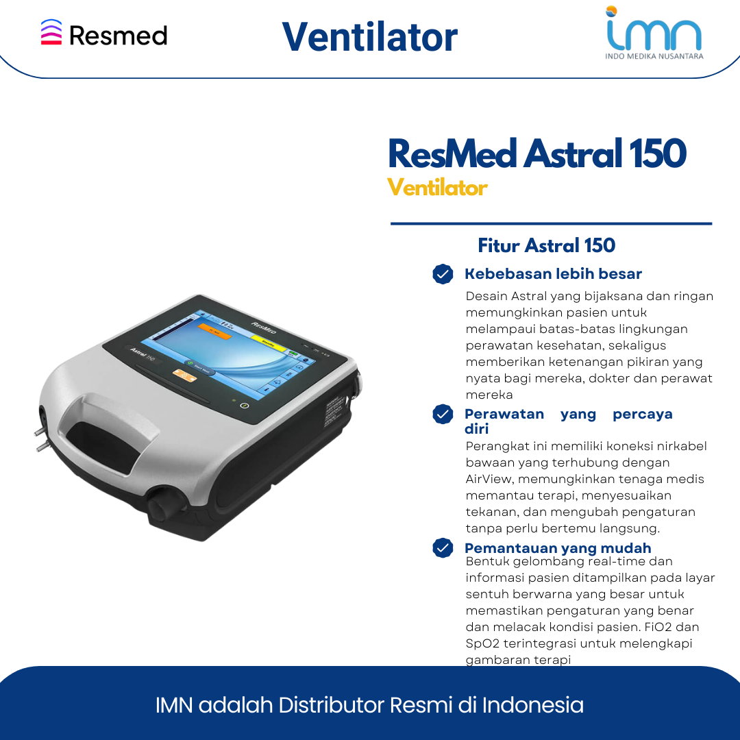 Resmed Astral 150 Ventilator