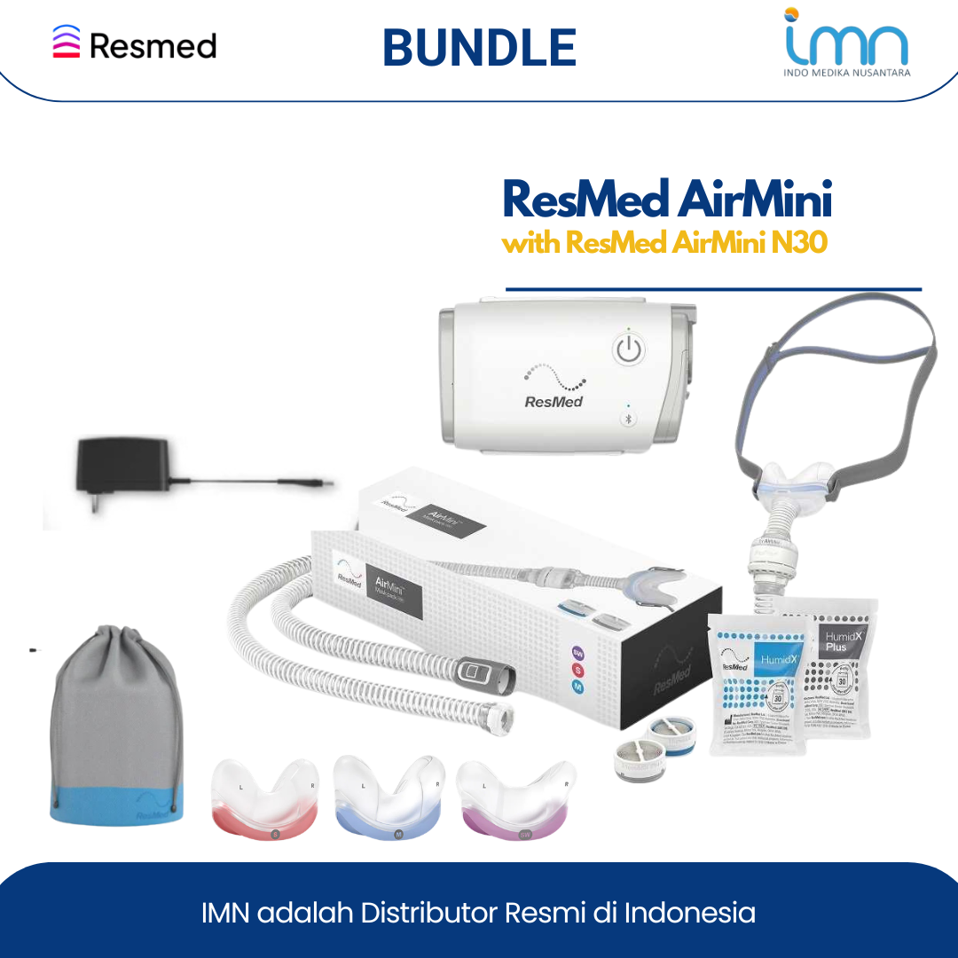 Resmed Airmini AutoSet bundle AirFit N30 Cradle Mask