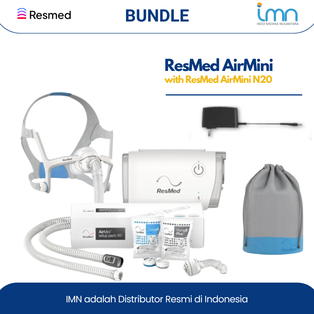 Resmed Airmini AutoTravel CPAP w/ N20 Nasal Mask