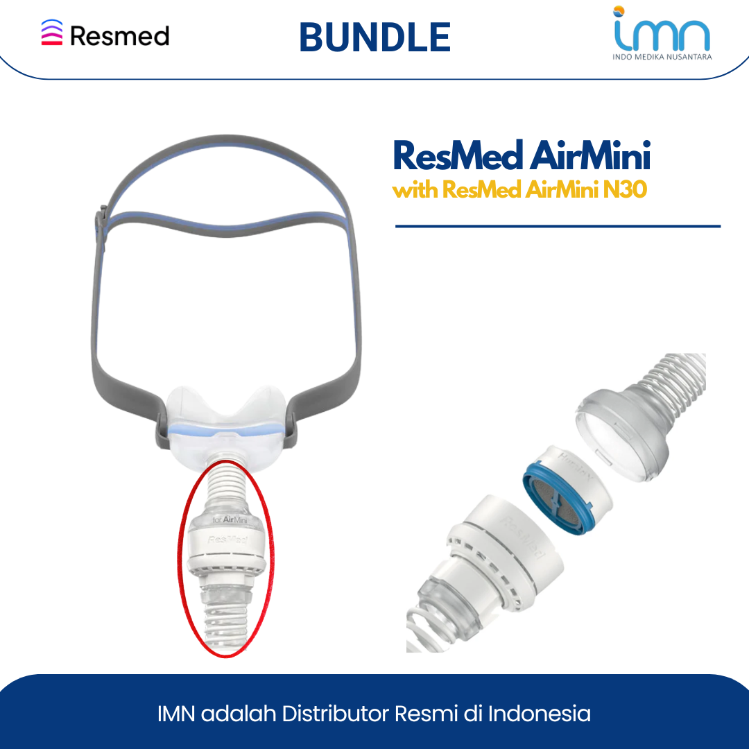 Resmed Airmini AutoSet bundle AirFit N30 Cradle Mask