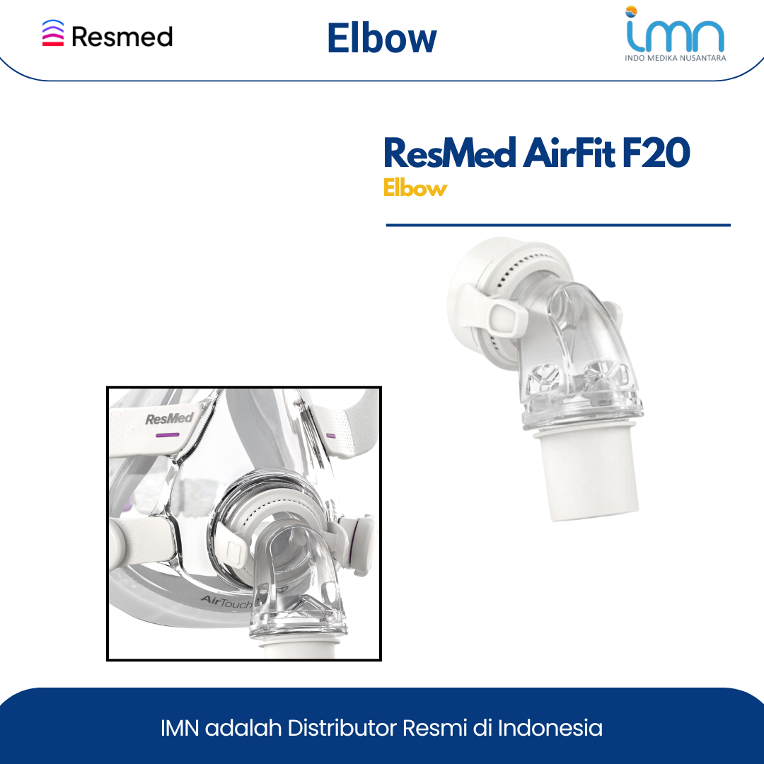 Resmed AirFit F20 Quick-Release Elbow