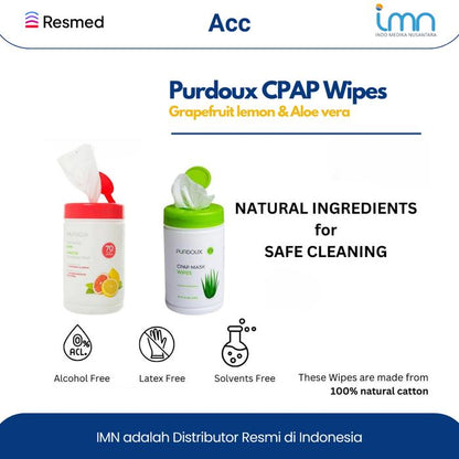 Purdoux Canister 70pcs CPAP Wipes