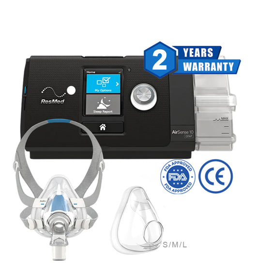 Resmed AirSense10 AutoSet + AirFit F20 Full Face Mask