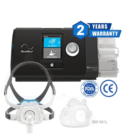 Resmed AirSense10 AutoSet + AirFit F40 Full Face Mask