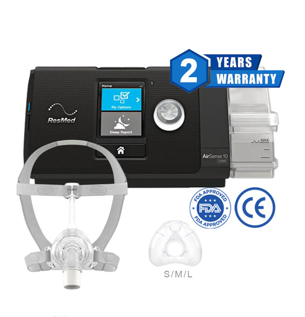 Resmed AirSense10 AutoSet + AirFit N20 Classic Nasal Mask