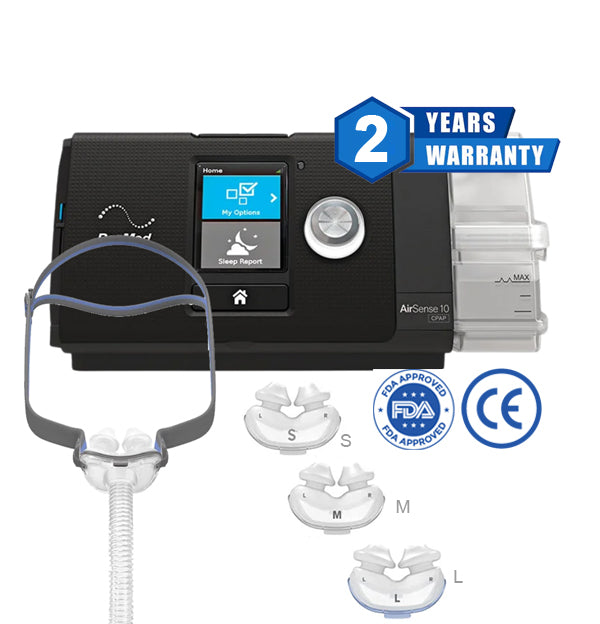Resmed AirSense10+AirFit P10 Nasal Pillow Mask