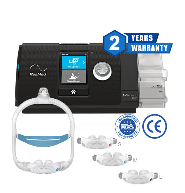 Resmed AirSense10 + AirFit P30i Nasal Pillow Mask