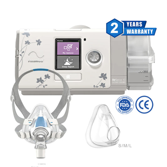Resmed AirSense10 AutoSet FOR HER + AirFit F20 Full Face Mask