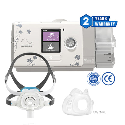 Resmed AirSense10 AutoSet FOR HER+AirFit F40 Full Face Mask
