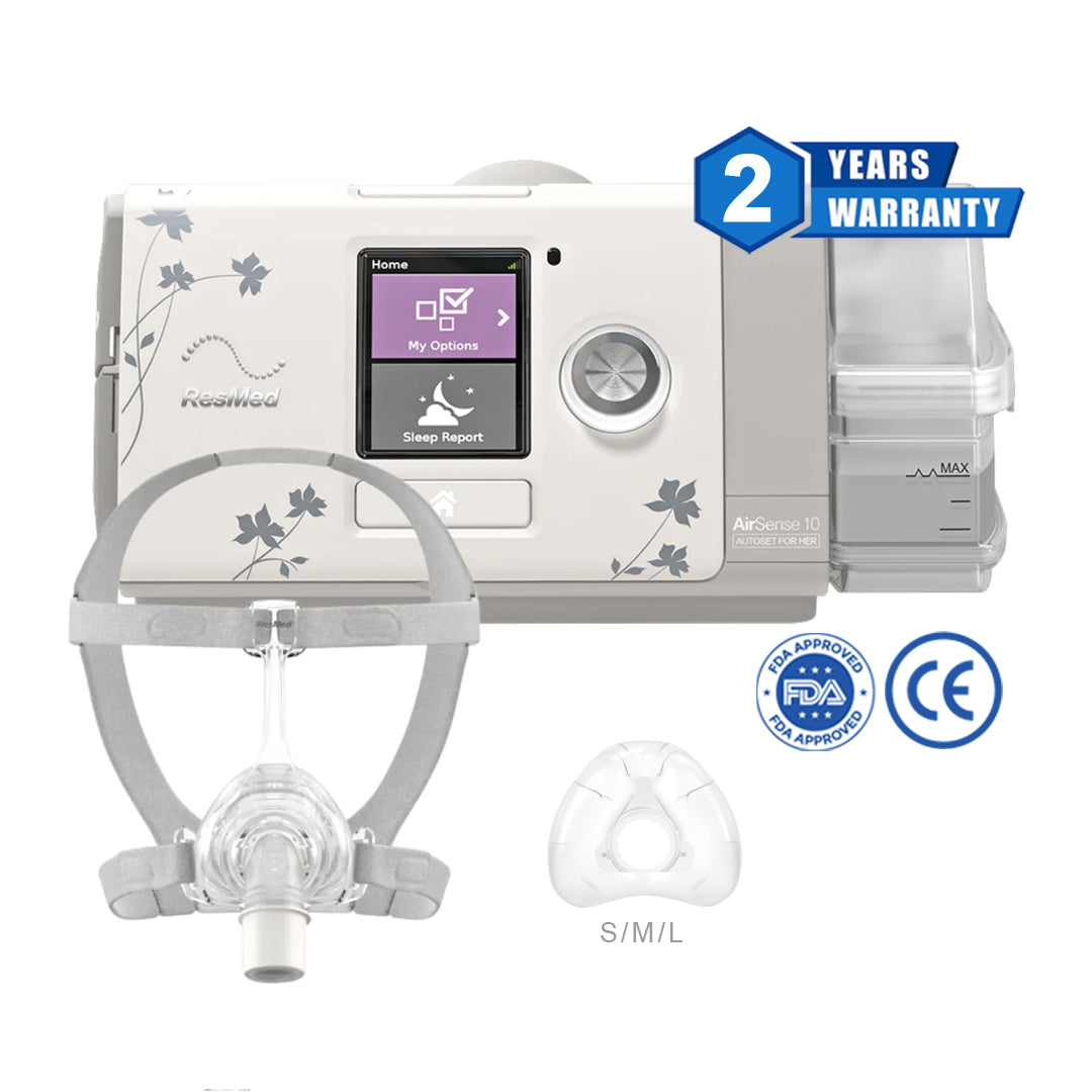 Resmed AirSense10 AutoSet FOR HER + AirFit N20 Classic Nasal Mask