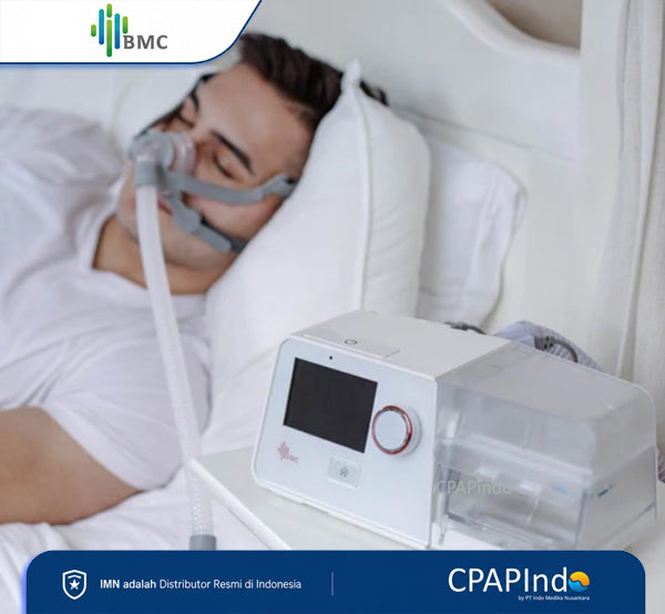 BMC G3 B25A Auto BiPAP + BMC F5A+ Full Face Mask