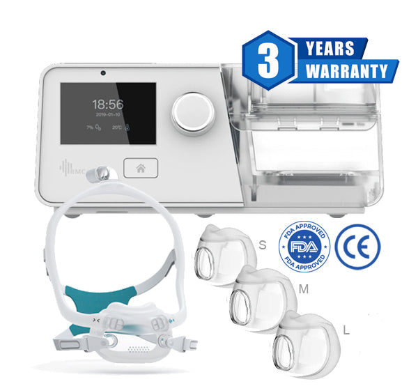 BMC G3 B25A Auto BiPAP + BMC F6s+ Full Face Mask