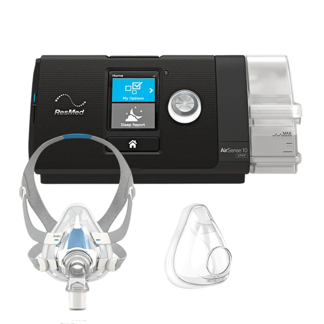 Resmed AirSense10 AutoSet + AirFit F20 Full Face Mask