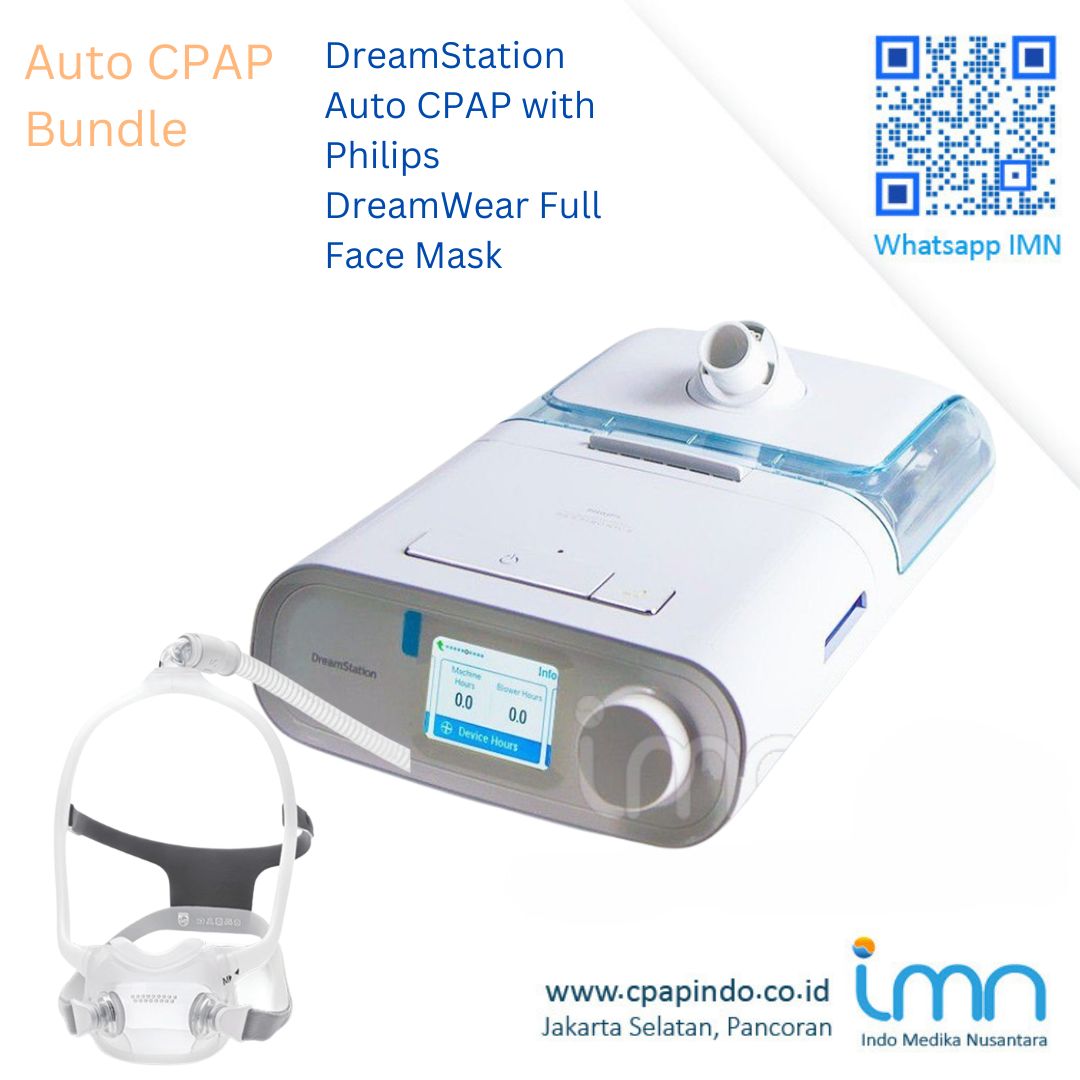 Philips DreamStation Auto CPAP+Philips DreamWear Full Face Mask