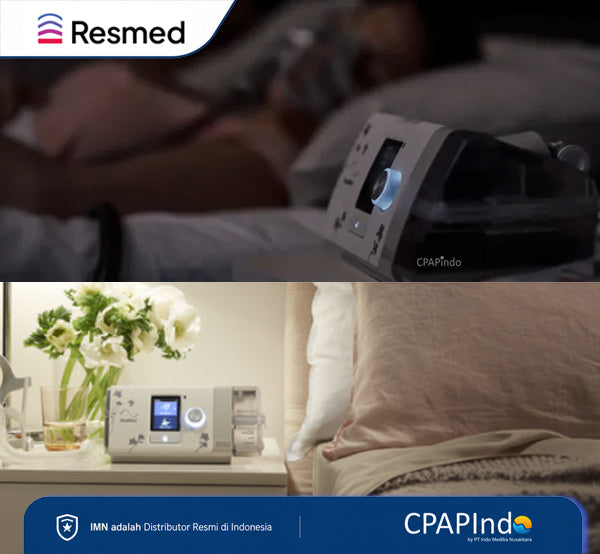 Resmed AirSense10 AutoSet FOR HER + AirFit P30i Nasal Pillow Mask