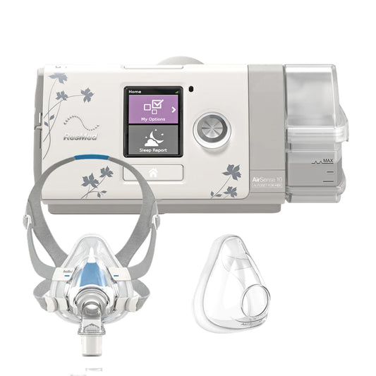 Resmed AirSense10 AutoSet FOR HER + AirFit F20 Full Face Mask