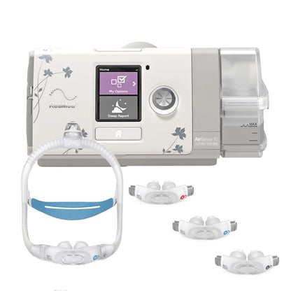Resmed AirSense10 AutoSet FOR HER + AirFit P30i Nasal Pillow Mask