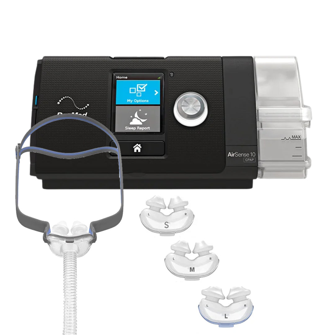 Resmed AirSense10+AirFit P10 Nasal Pillow Mask