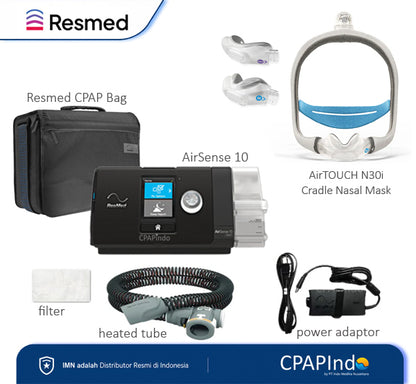Resmed AirSense10  + AirTOUCH N30i Cradle Mask