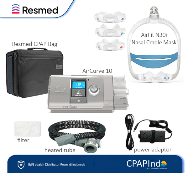 Resmed AirCurve 10 VAuto + RESMED Mask