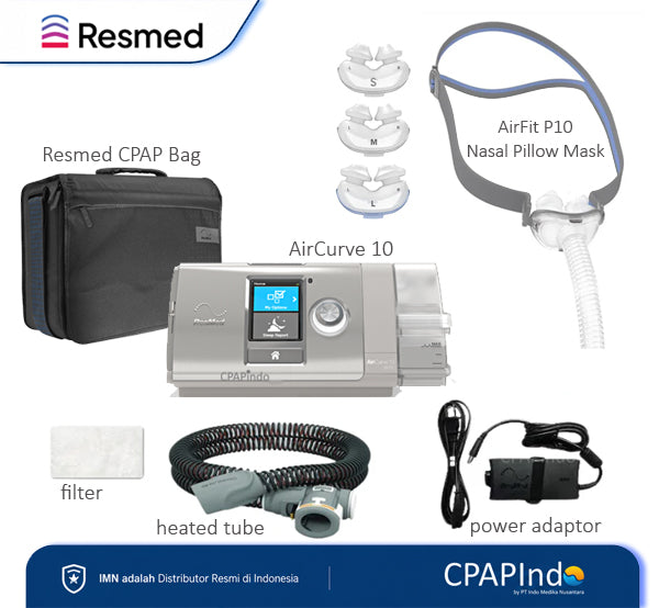 Resmed AirCurve 10 VAuto + RESMED Mask
