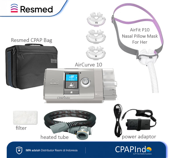 Resmed AirCurve 10 VAuto + RESMED Mask