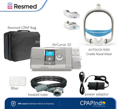 Resmed AirCurve 10 VAuto + RESMED Mask