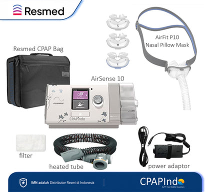 Resmed AirSense10 AutoSet FOR HER + Resmed Mask