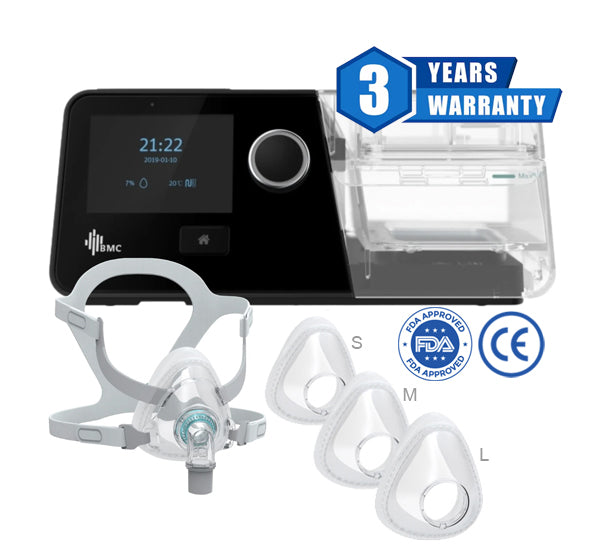 BMC G3 A20 Auto CPAP + BMC F5A+ Full Face Mask