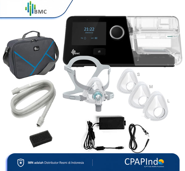 BMC G3 A20 Auto CPAP + BMC F5A+ Full Face Mask