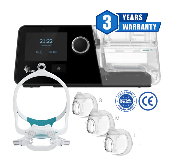 BMC G3 A20 Auto CPAP + BMC F6s Medium Full Face Mask