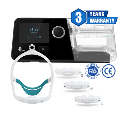 BMC G3 A20 Auto CPAP + BMC P6s Nasal Pillow Mask