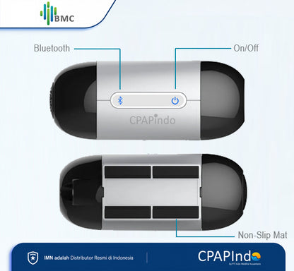 BMC M1 Mini Travel Auto CPAP + BMC N5A+ Nasal Mask