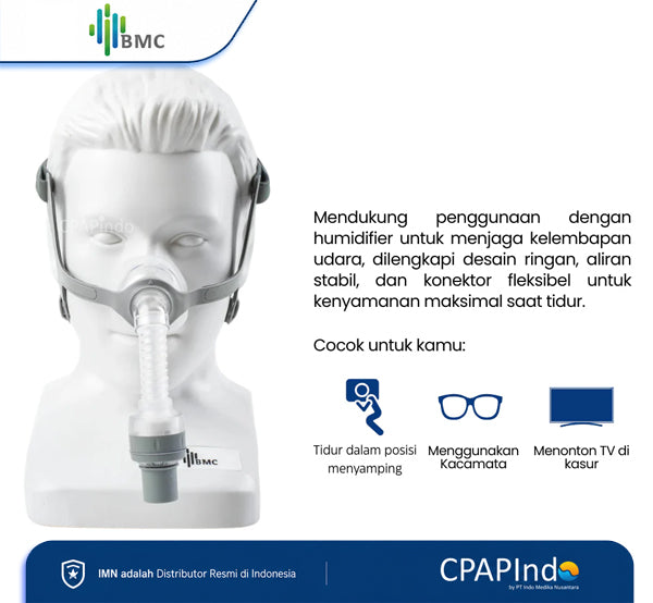 BMC N5AH Nasal Mask (M1 Mini)