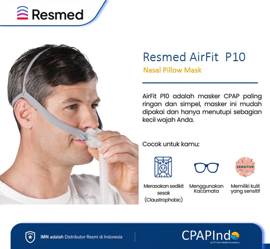 Resmed AirFit P10 Nasal Pillow Mask