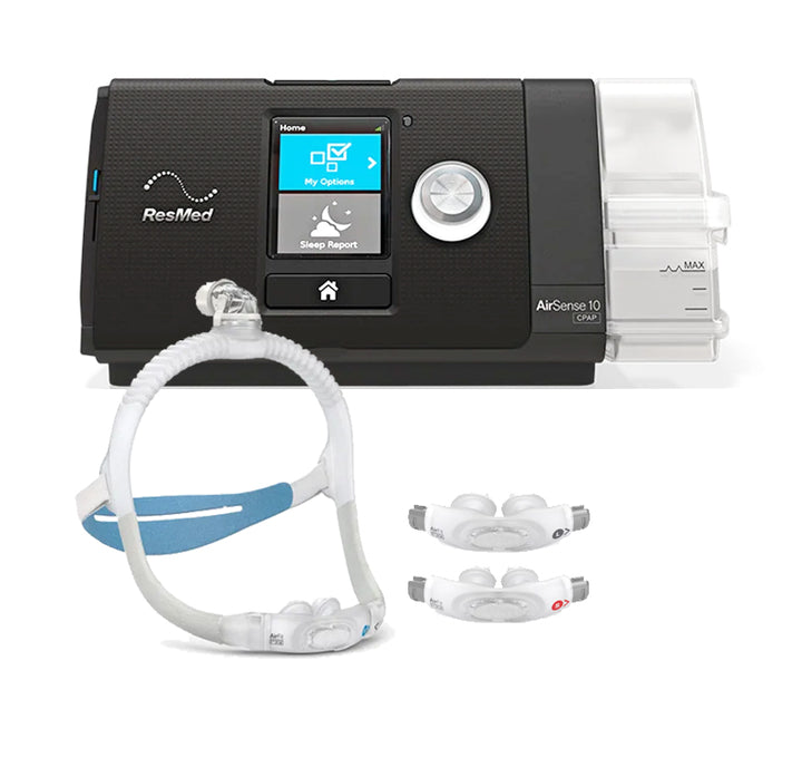 ResMed AirSense10 AutoSet+AirFit P30i Nasal Pillow Mask