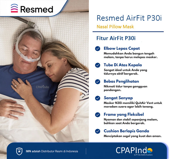 Resmed AirFit P30i Nasal Pillow Mask