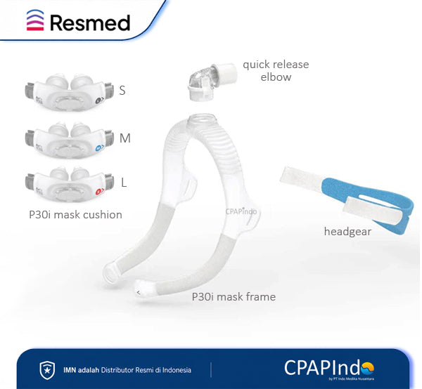 Resmed AirFit P30i Nasal Pillow Mask