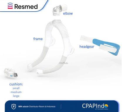 Resmed AirFit P30i Pergantian Bagian Masker