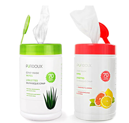 Purdoux Canister 70pcs CPAP Wipes