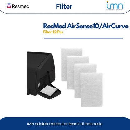 Resmed S9/Air10 Hypoallergenic filters 12pcs